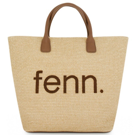 Weave Tote Bag – Wood Coffee – Brown Detachable Straps