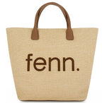 Weave Tote Bag – Wood Coffee – Brown Detachable Straps