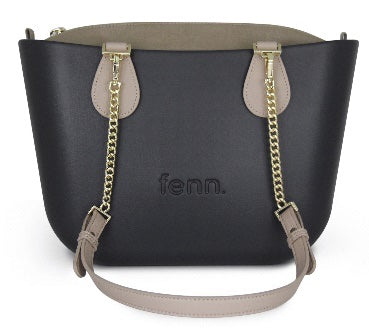 Petite Collection – Black – Gold Chain