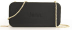 Clutch – Black – Gold Chain