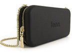 Clutch – Black – Gold Chain