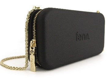 Clutch – Black – Gold Chain