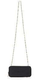 Clutch – Black – Gold Chain
