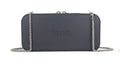 Clutch – Charcoal – Silver Chain